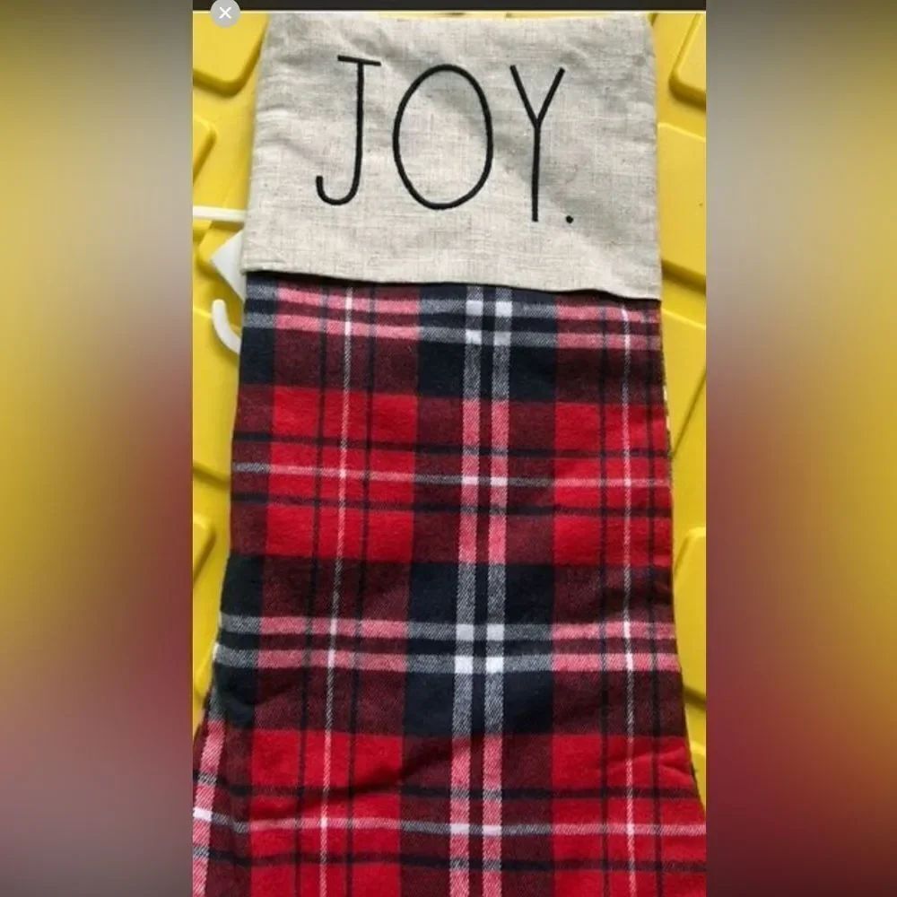Rae Dunn Joy Stocking - Picture 2 of 2